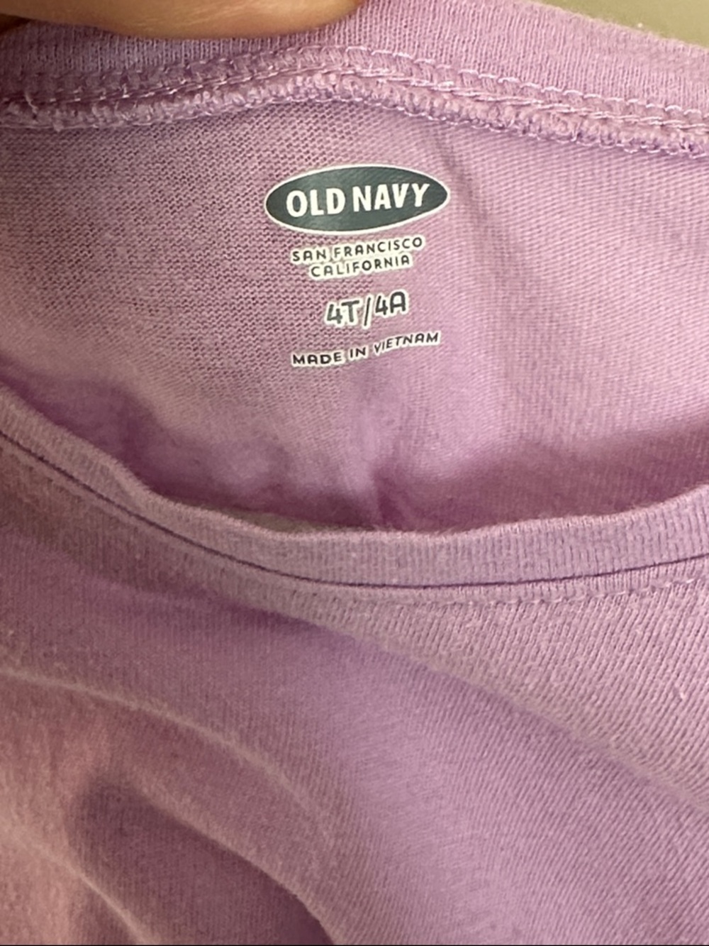 Bundle of 2 Purple Short Sleeve T-Shirts 4T - Picture 8 of 10
